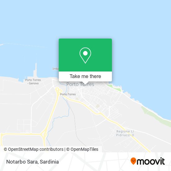 Notarbo Sara map