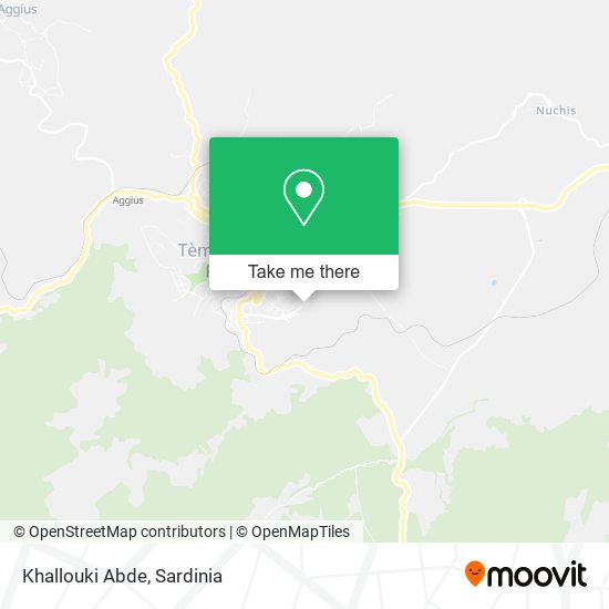 Khallouki Abde map