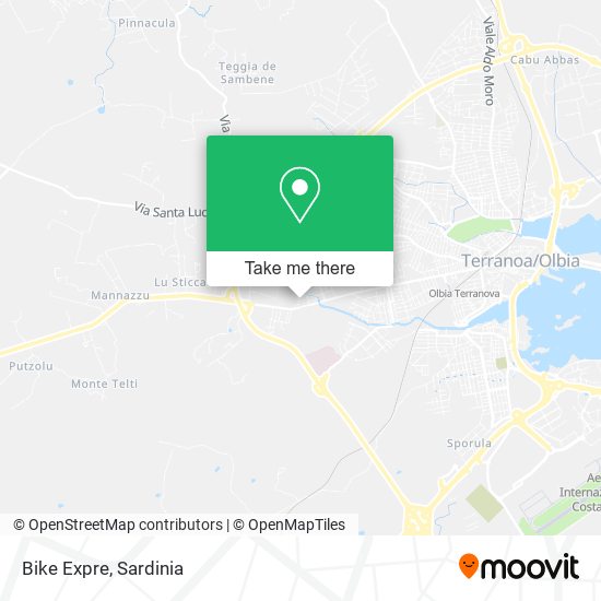 Bike Expre map