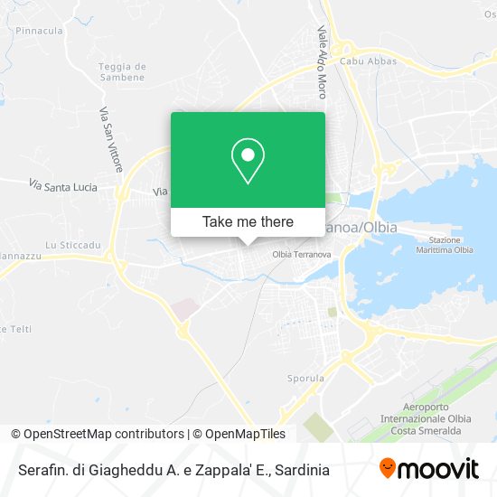 Serafin. di Giagheddu A. e Zappala' E. map