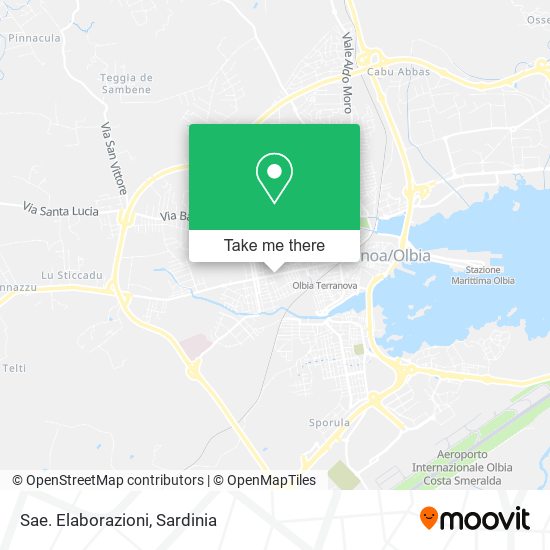 Sae. Elaborazioni map
