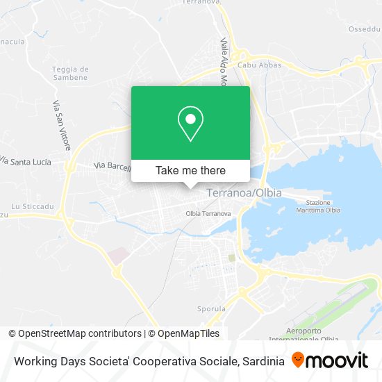 Working Days Societa' Cooperativa Sociale map