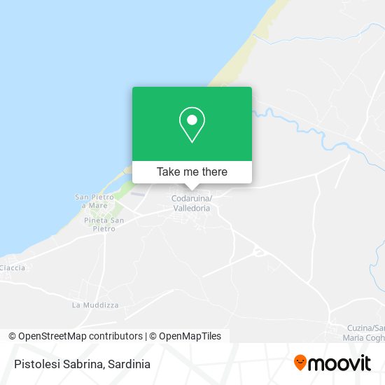Pistolesi Sabrina map