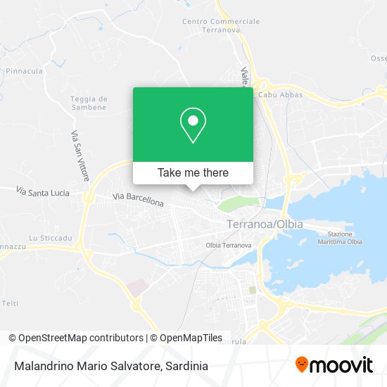 Malandrino Mario Salvatore map