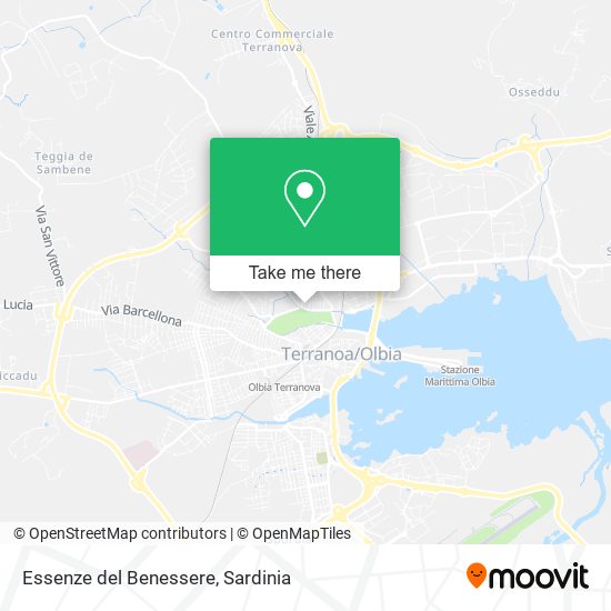 Essenze del Benessere map