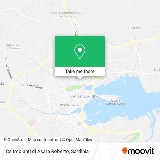 Cs Impianti di Asara Roberto map