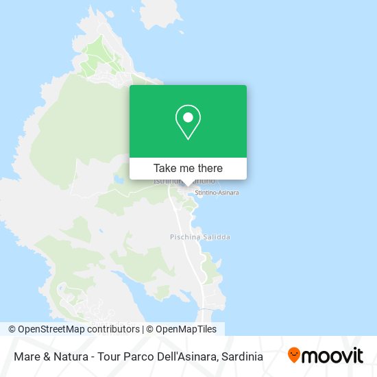 Mare & Natura - Tour Parco Dell'Asinara map