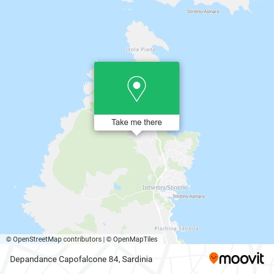 Depandance Capofalcone 84 map