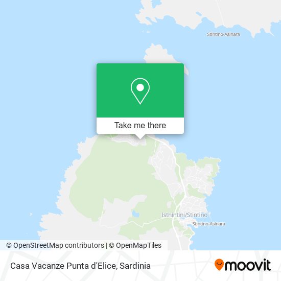 Casa Vacanze Punta d'Elice map