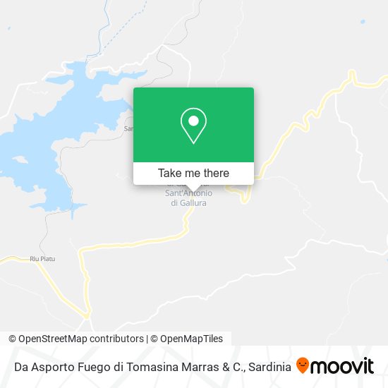 Da Asporto Fuego di Tomasina Marras & C. map
