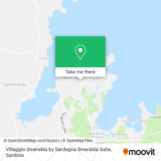 Villaggio Smeralda by Sardegna Smeralda Suite map