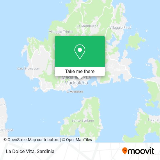 La Dolce Vita map