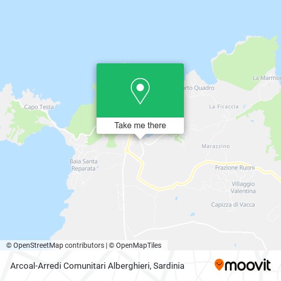 Arcoal-Arredi Comunitari Alberghieri map