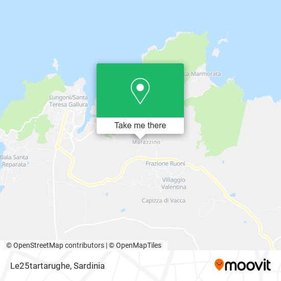 Le25tartarughe map