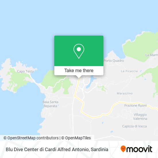 Blu Dive Center di Cardi Alfred Antonio map