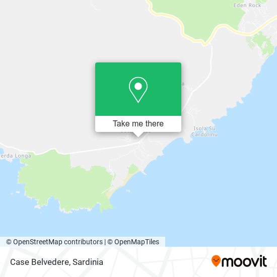 Case Belvedere map