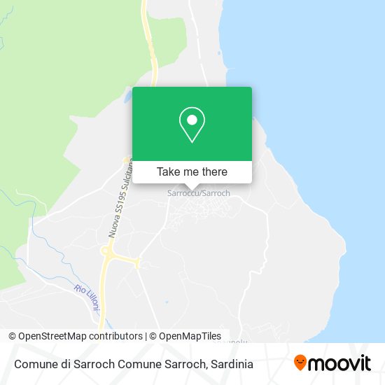Comune di Sarroch Comune Sarroch map