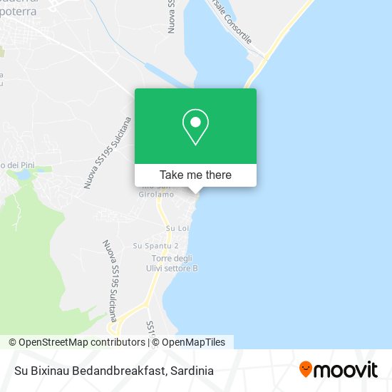 Su Bixinau Bedandbreakfast map