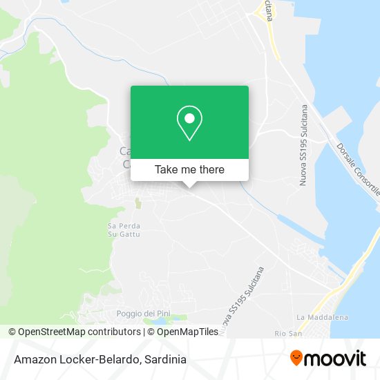 Amazon Locker-Belardo map