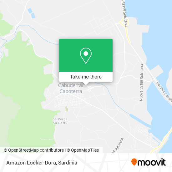 Amazon Locker-Dora map