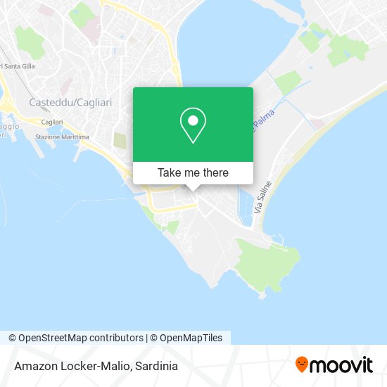 Amazon Locker-Malio map