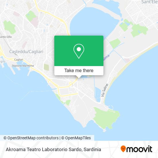 Akroama Teatro Laboratorio Sardo map