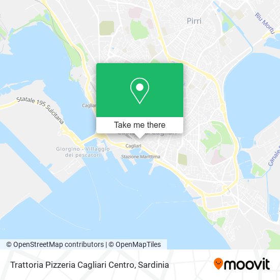 Trattoria Pizzeria Cagliari Centro map