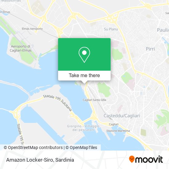 Amazon Locker-Siro map