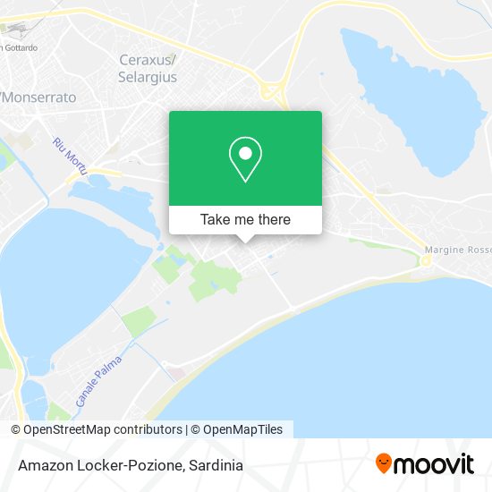 Amazon Locker-Pozione map