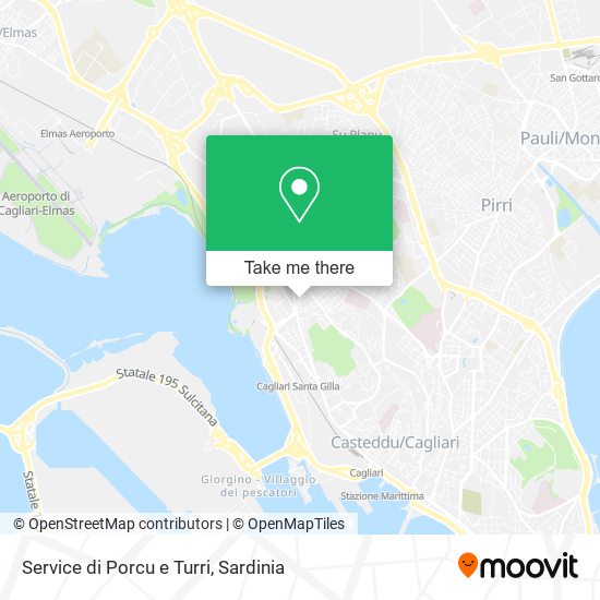 Service di Porcu e Turri map