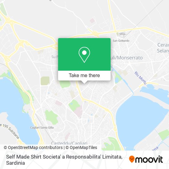Self Made Shirt Societa' a Responsabilita' Limitata map
