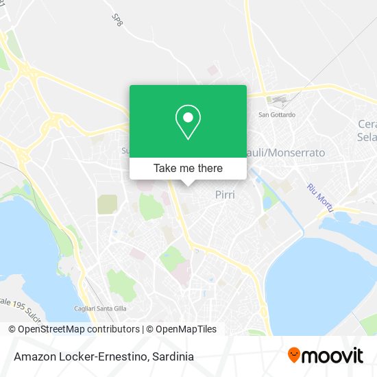 Amazon Locker-Ernestino map