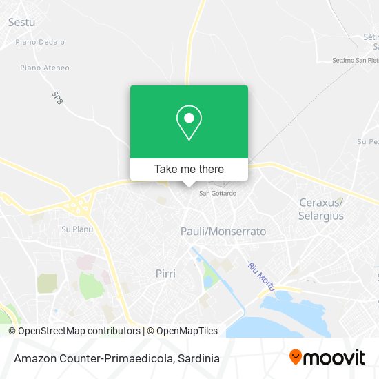 Amazon Counter-Primaedicola map