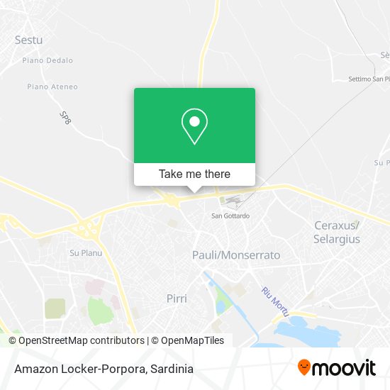 Amazon Locker-Porpora map