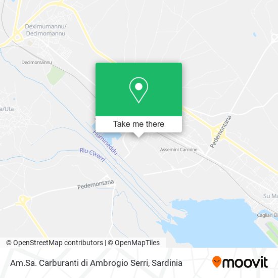 Am.Sa. Carburanti di Ambrogio Serri map