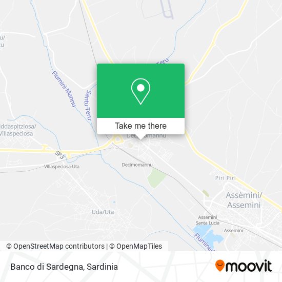 Banco di Sardegna map