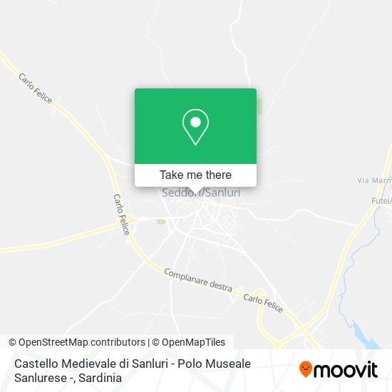 Castello Medievale di Sanluri - Polo Museale Sanlurese - map