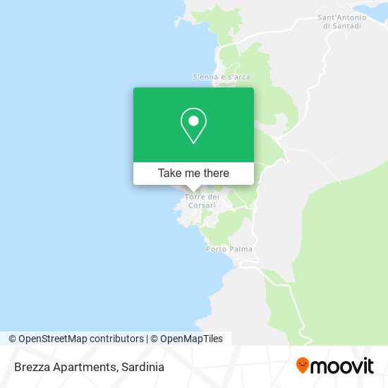 Brezza Apartments map