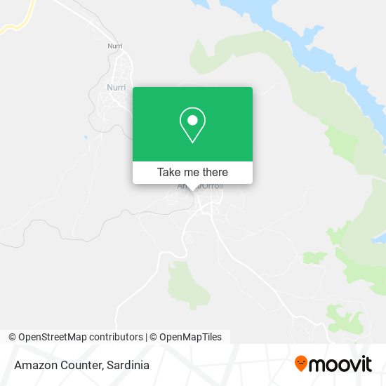Amazon Counter map