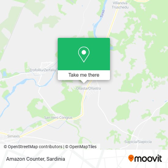Amazon Counter map