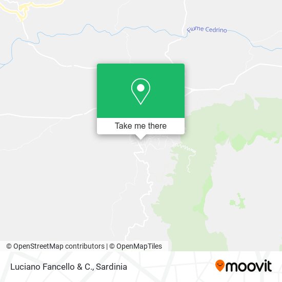 Luciano Fancello & C. map