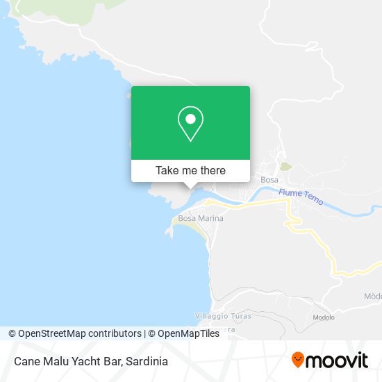 Cane Malu Yacht Bar map