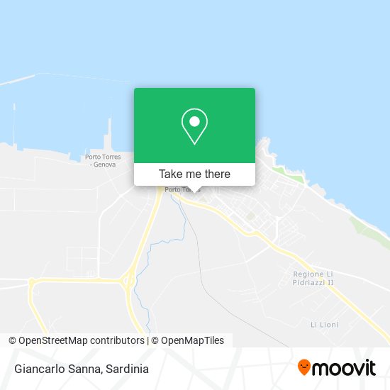 Giancarlo Sanna map