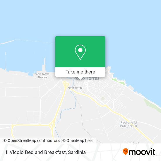 Il Vicolo Bed and Breakfast map