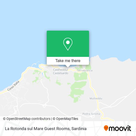 La Rotonda sul Mare Guest Rooms map