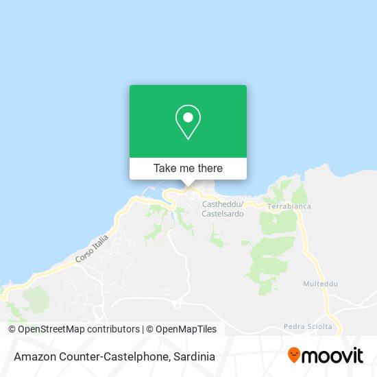 Amazon Counter-Castelphone map