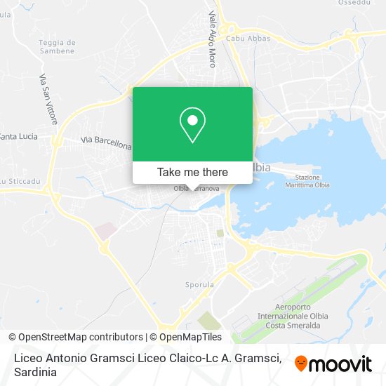 Liceo Antonio Gramsci Liceo Claico-Lc A. Gramsci map