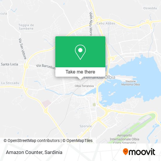 Amazon Counter map