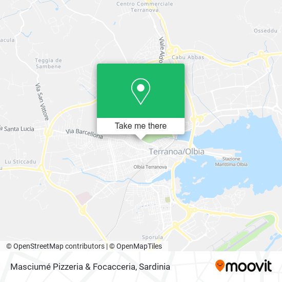 Masciumé Pizzeria & Focacceria map