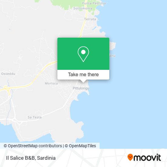 Il Salice B&B map